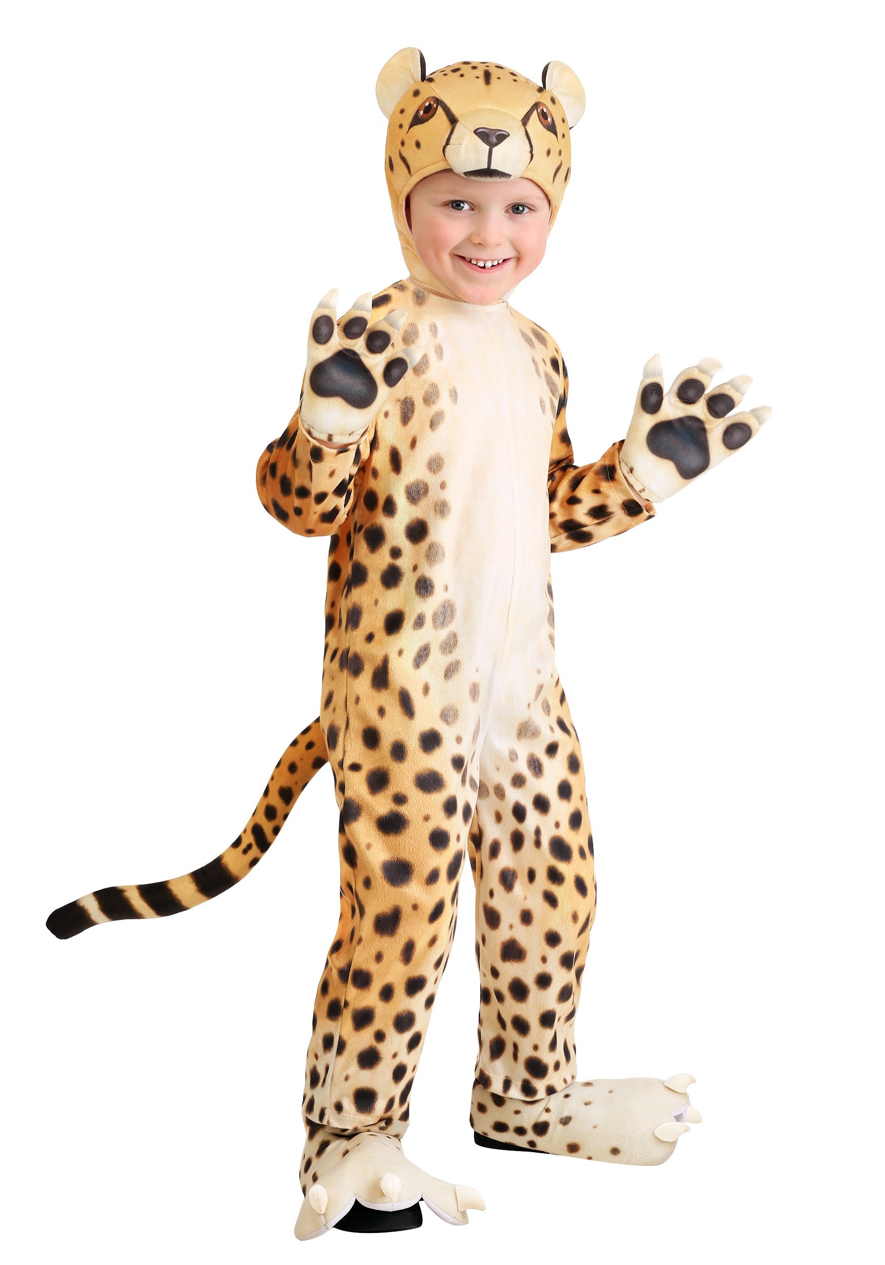 Photos - Fancy Dress Cheetah FUN Costumes Cheerful  Costume for Toddlers | Wild Cat Costumes Bla 
