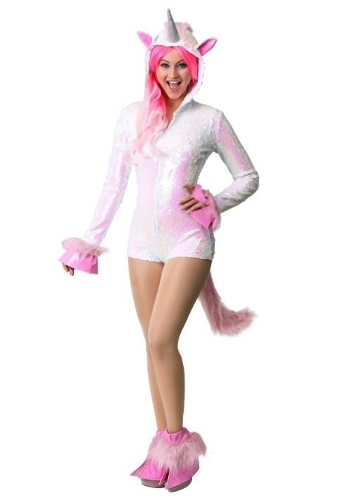 Womens Sequined Unicorn Costume update