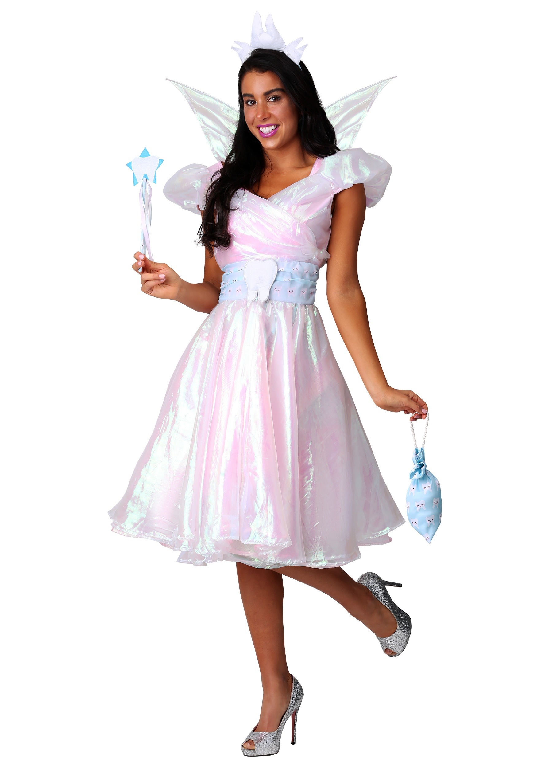 Plus Size Womens Tooth Fairy Costume
