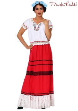 Plus Size Red Frida Kahlo Womens Costume
