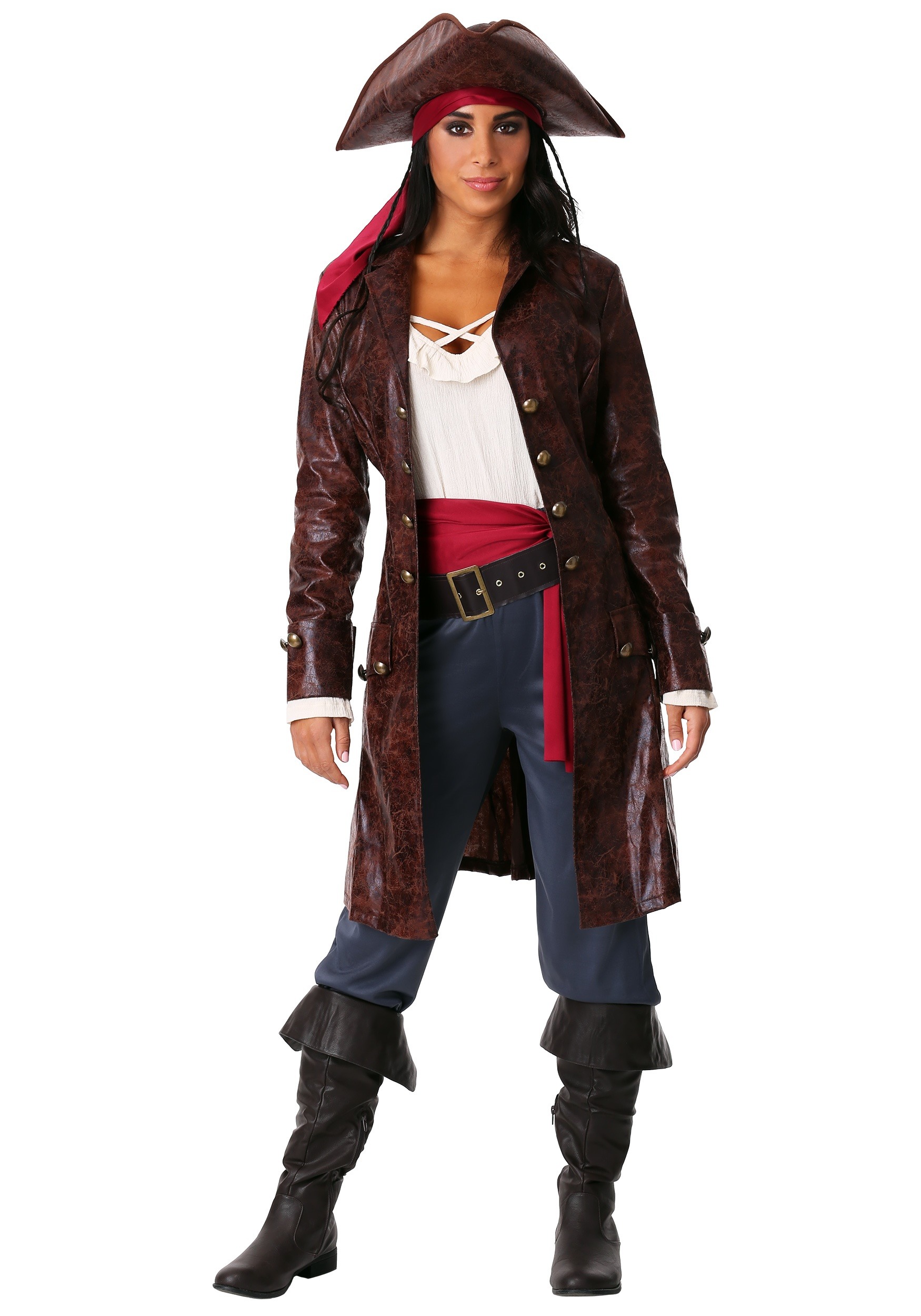 Pretty Pirate Captain Womens Costume