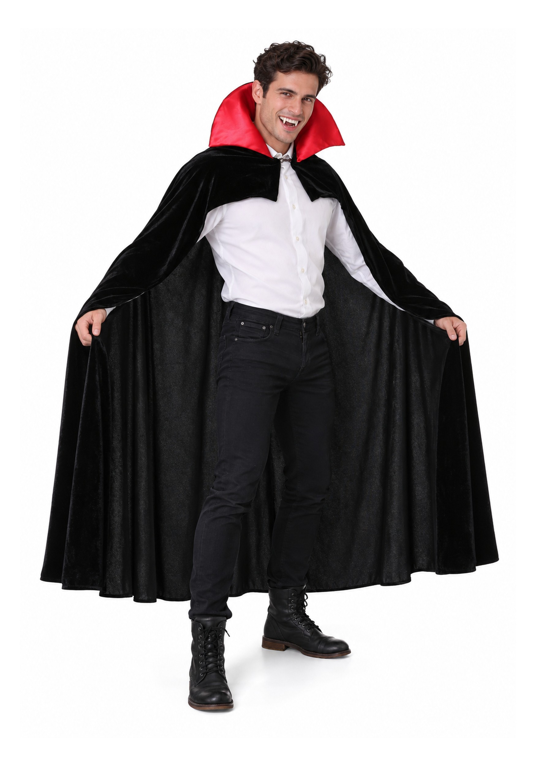 Adult Red Vampire Costume Cloak | Vampire Accessories