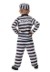 Toddler Boy's Deluxe Button Down Jailbird Costume Alt 1