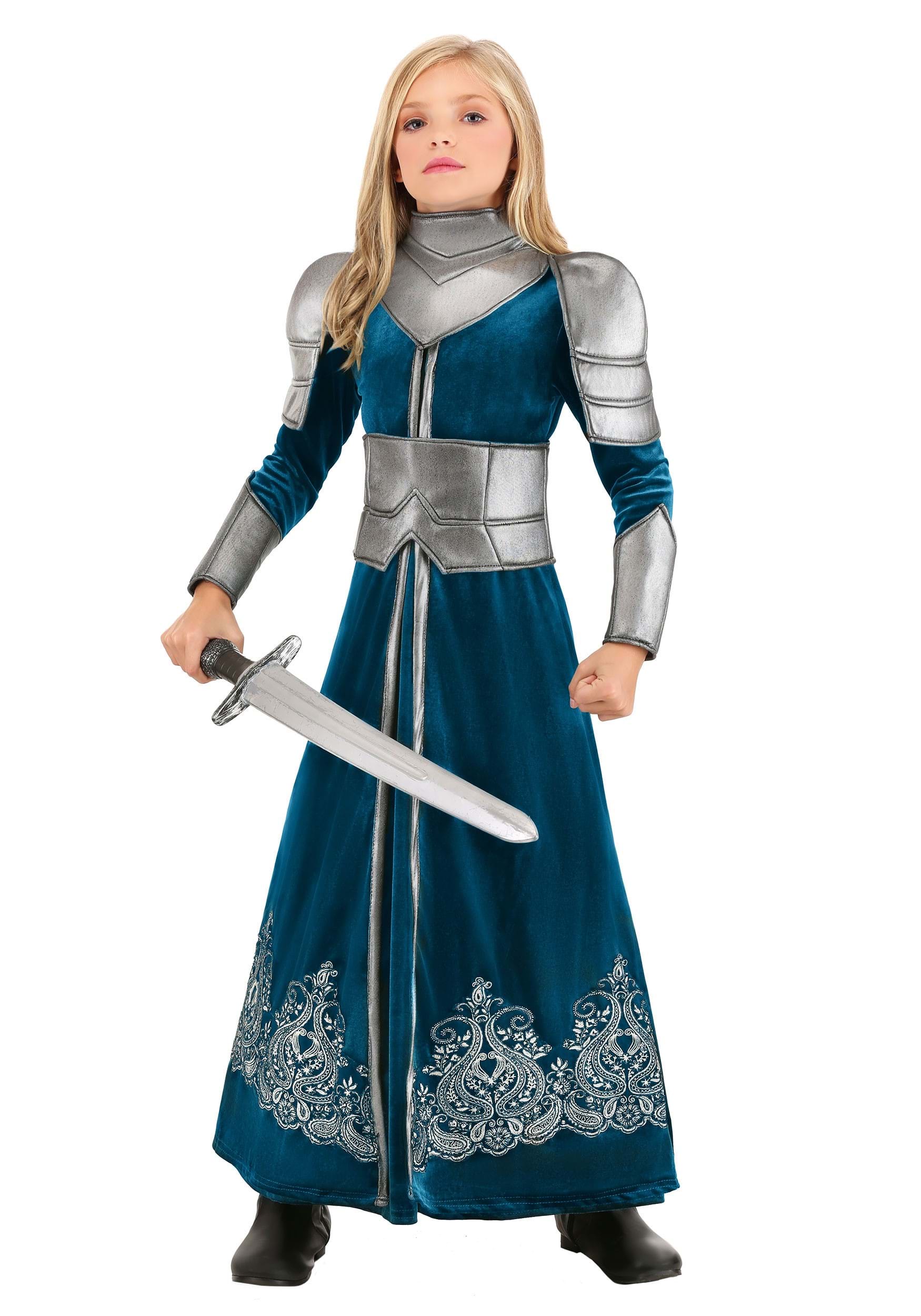 Medieval Knight Costume for Girl's