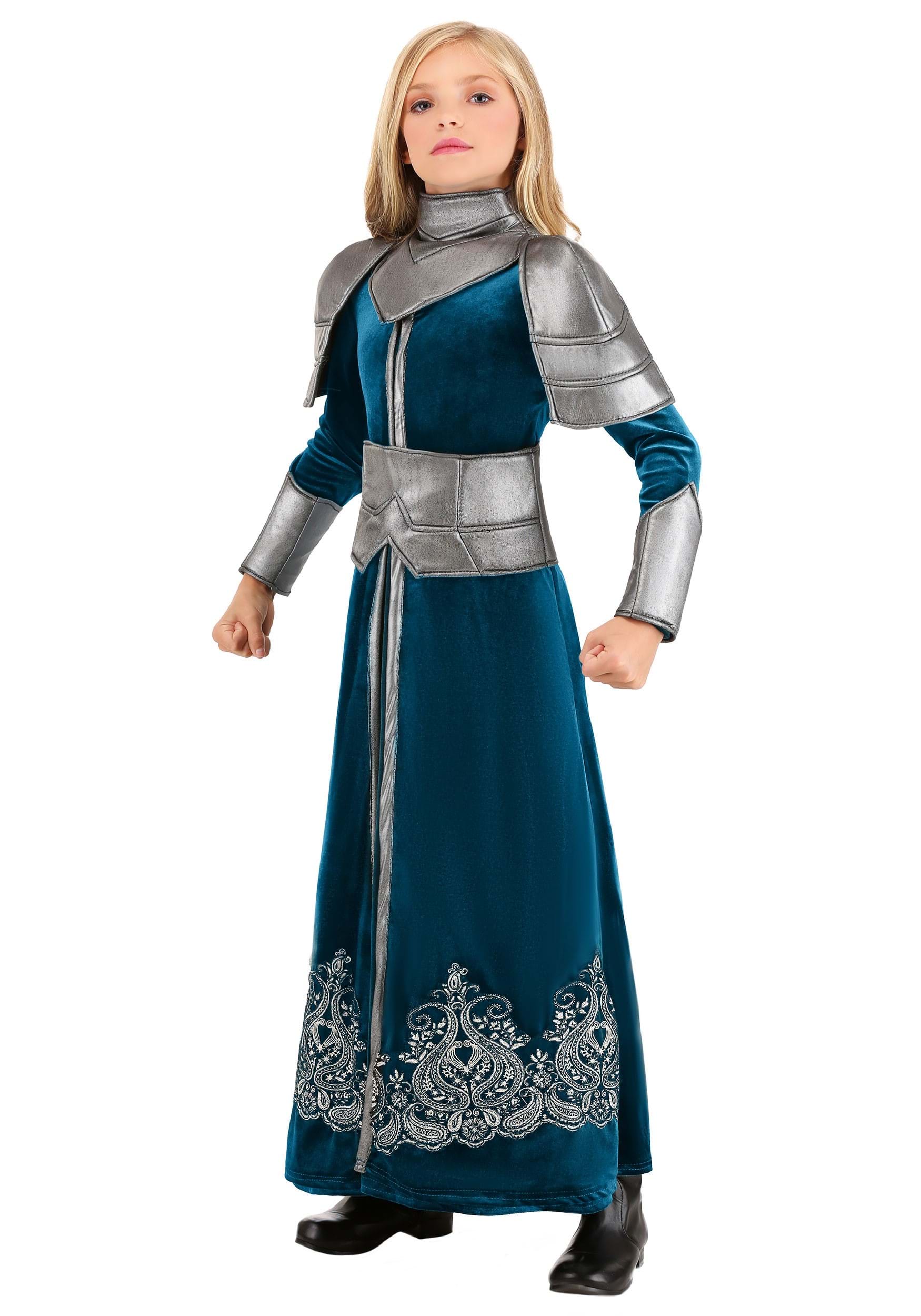 Photos - Fancy Dress Warrior FUN Costumes Medieval Knight Costume Dress for Girls | Historical Costumes 