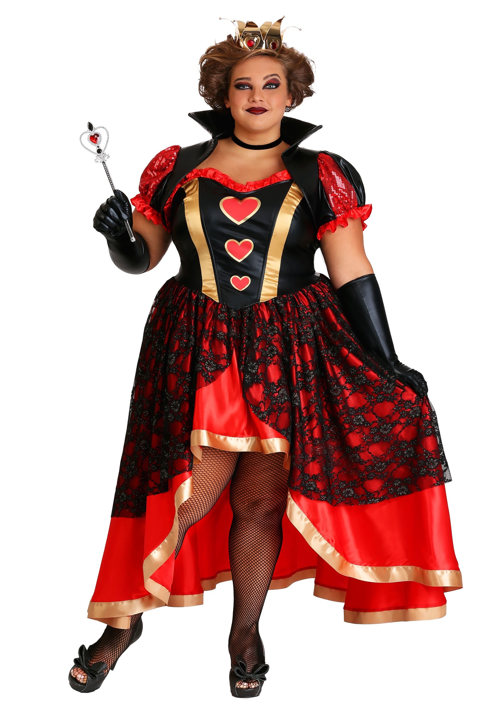 disney villains queen of hearts costume