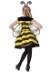 Girls Deluxe Bumble Bee Costume Alt 1