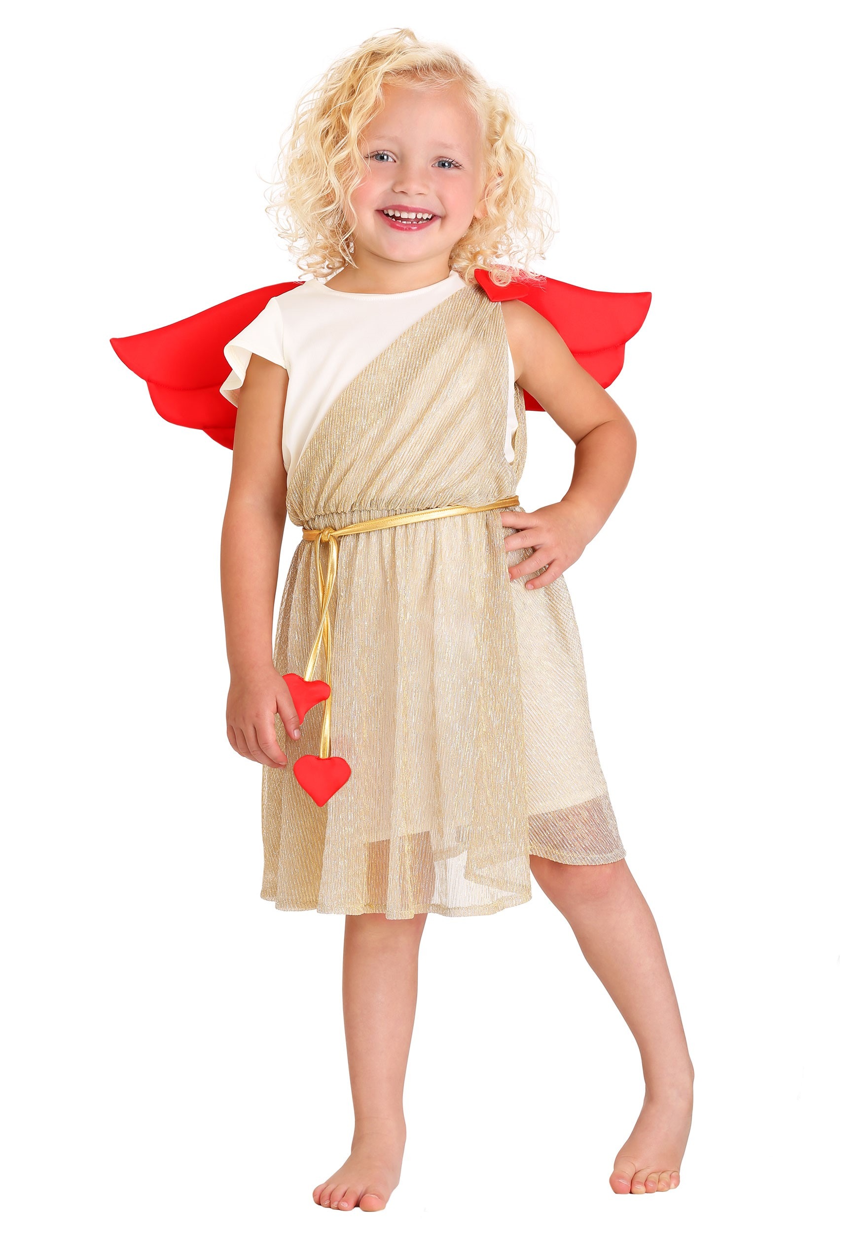 Photos - Fancy Dress Toddler FUN Costumes Cupid 's Costume Orange/White/Red FUN0416TD 
