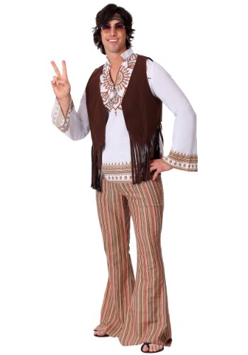 Mens Woodstock Hippie Costume