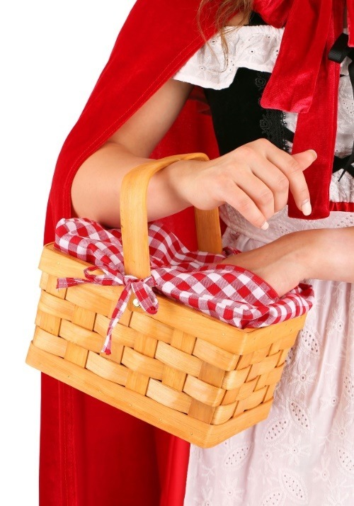 Gingham Basket Handbag