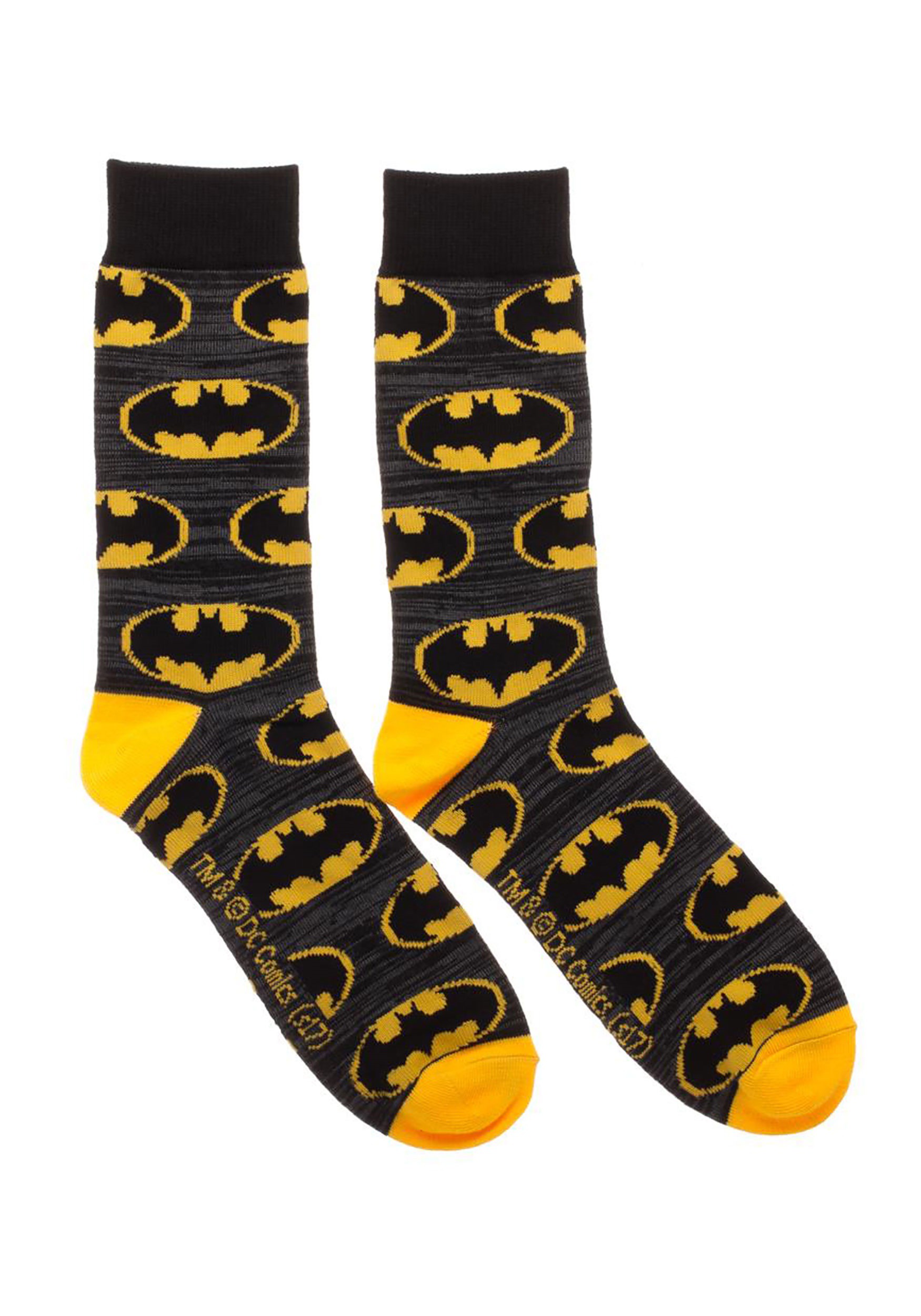 Batman 2 Pack Crew Socks For Adults