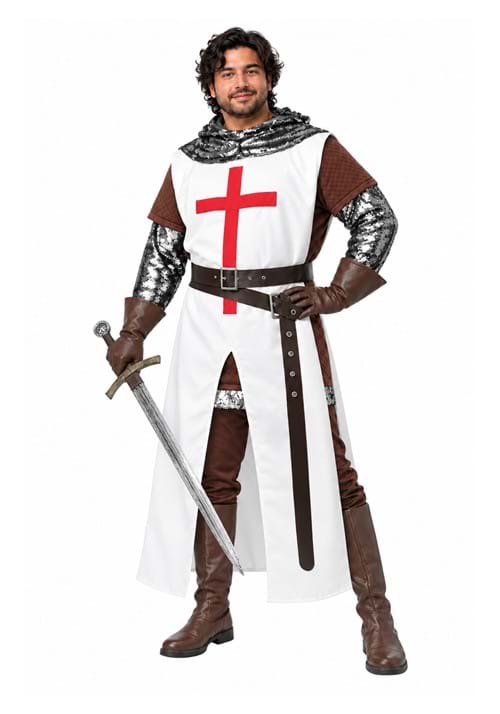 Men's Plus Size Crusader Costume new