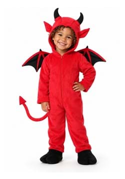 Toddler Adorable Devil Costume New Main