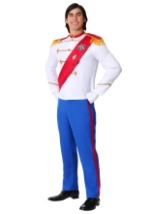 Men's Plus Size Charming Prince Costume alt 1