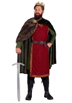 Mens Medieval King Costume