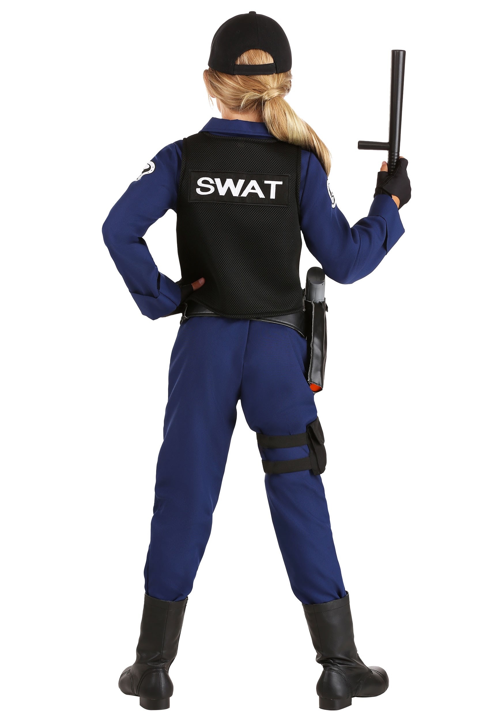 Police SWAT Costume For Girl's