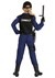 Police SWAT Girl's Costume Alt 1