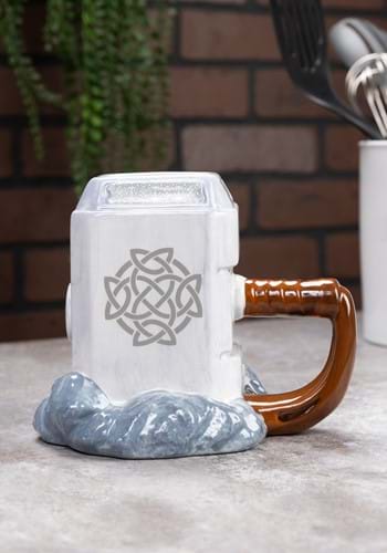 Marvel Thor Mjolnir Premium Sculpted Ceramic Mug