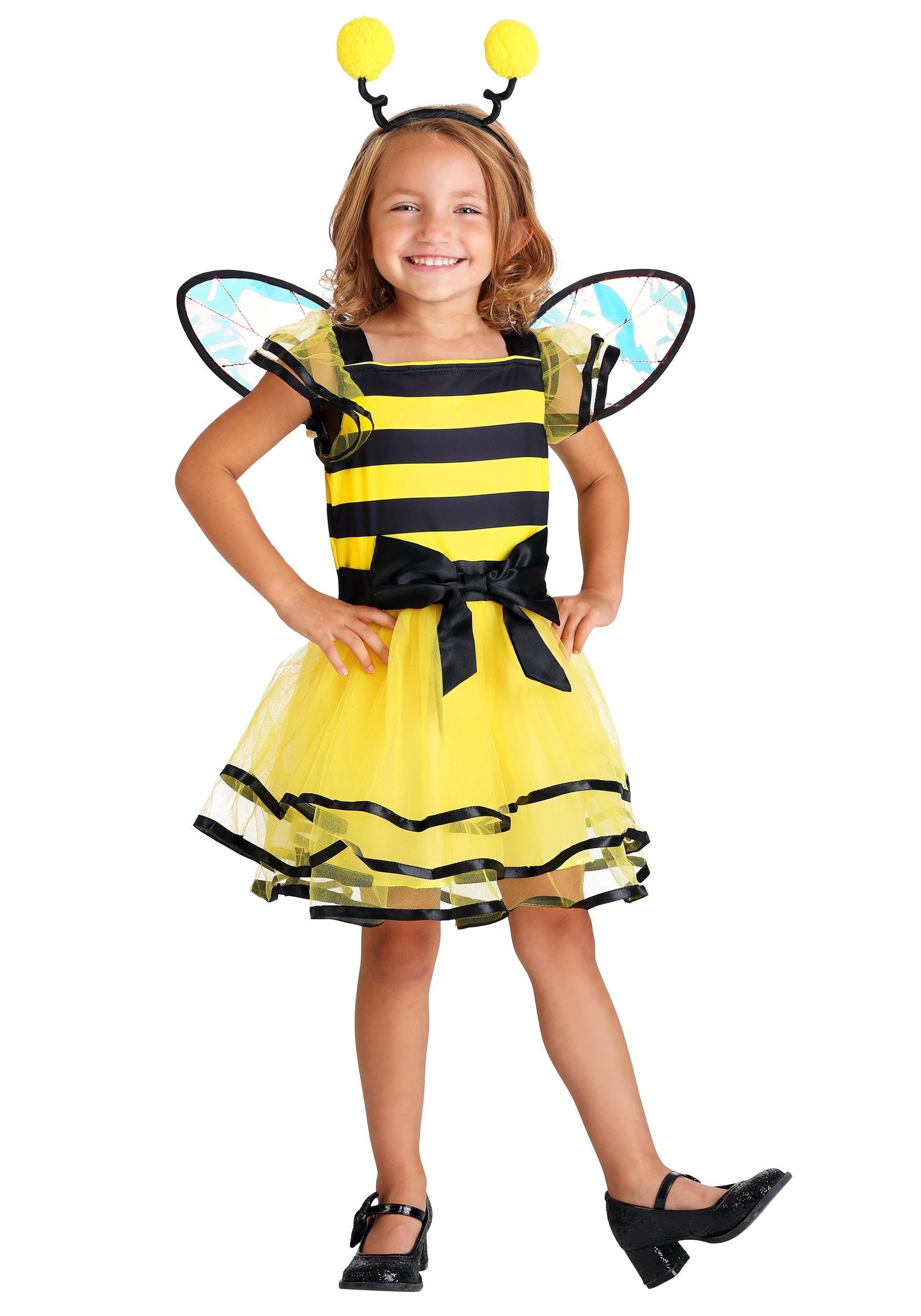 Girls Little Bitty Bumble Bee Costume