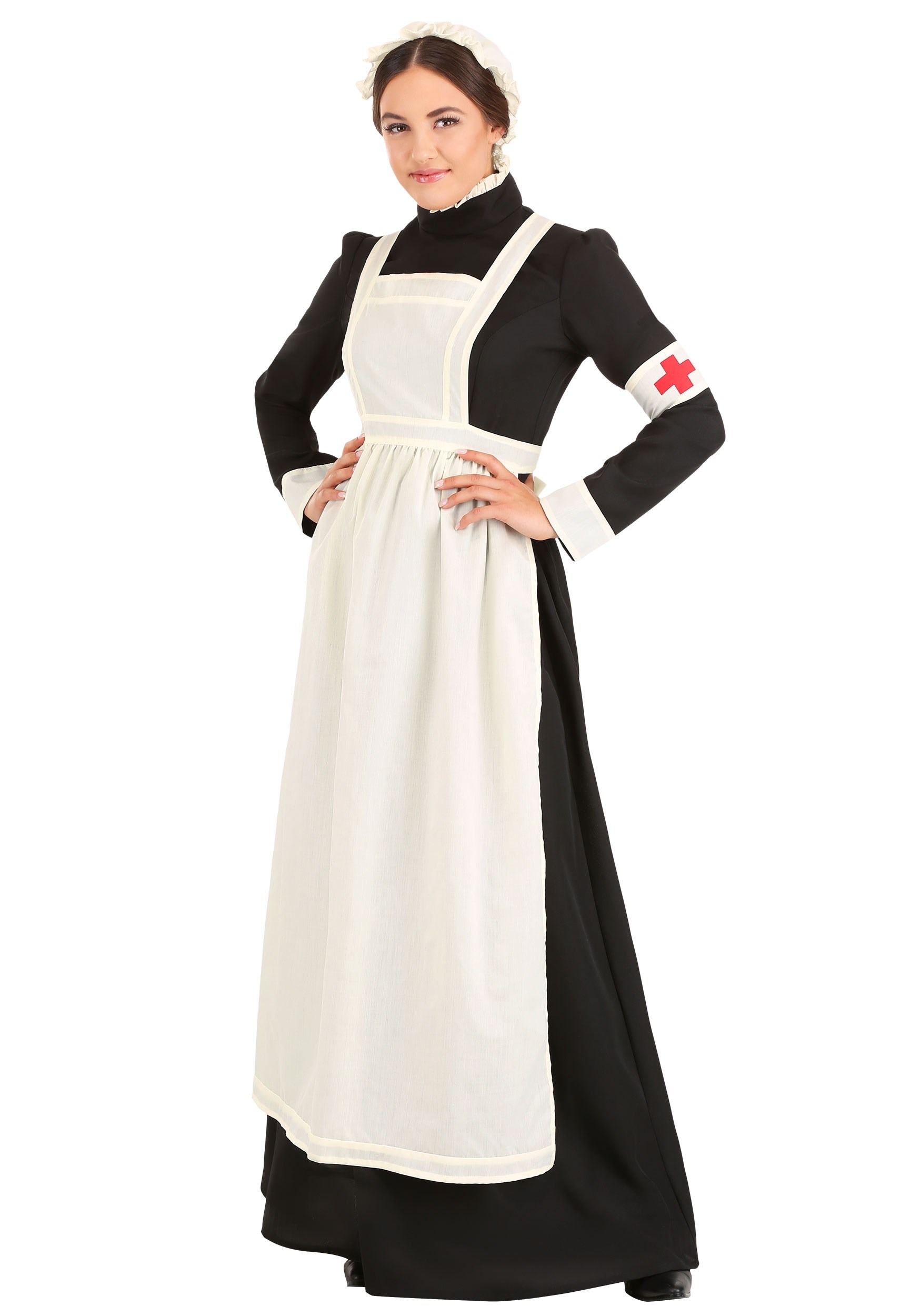 Photos - Fancy Dress Florence FUN Costumes  Nightingale Women's Costume Black/Yellow FUN0475 