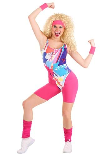 80s Women's Jazzercise Costume | 1980s Costumes