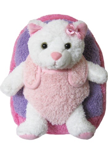 Kitty Hot Pink Plush Animal Backpack