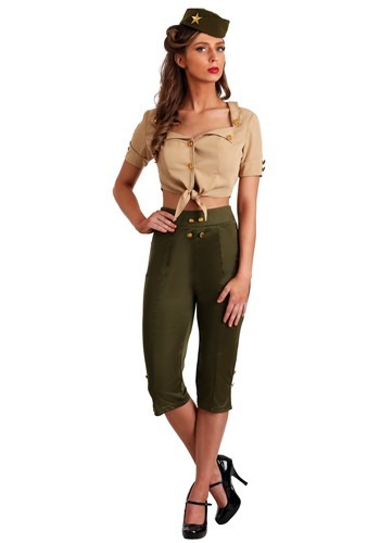 Women's Vintage Pin Up Soldier