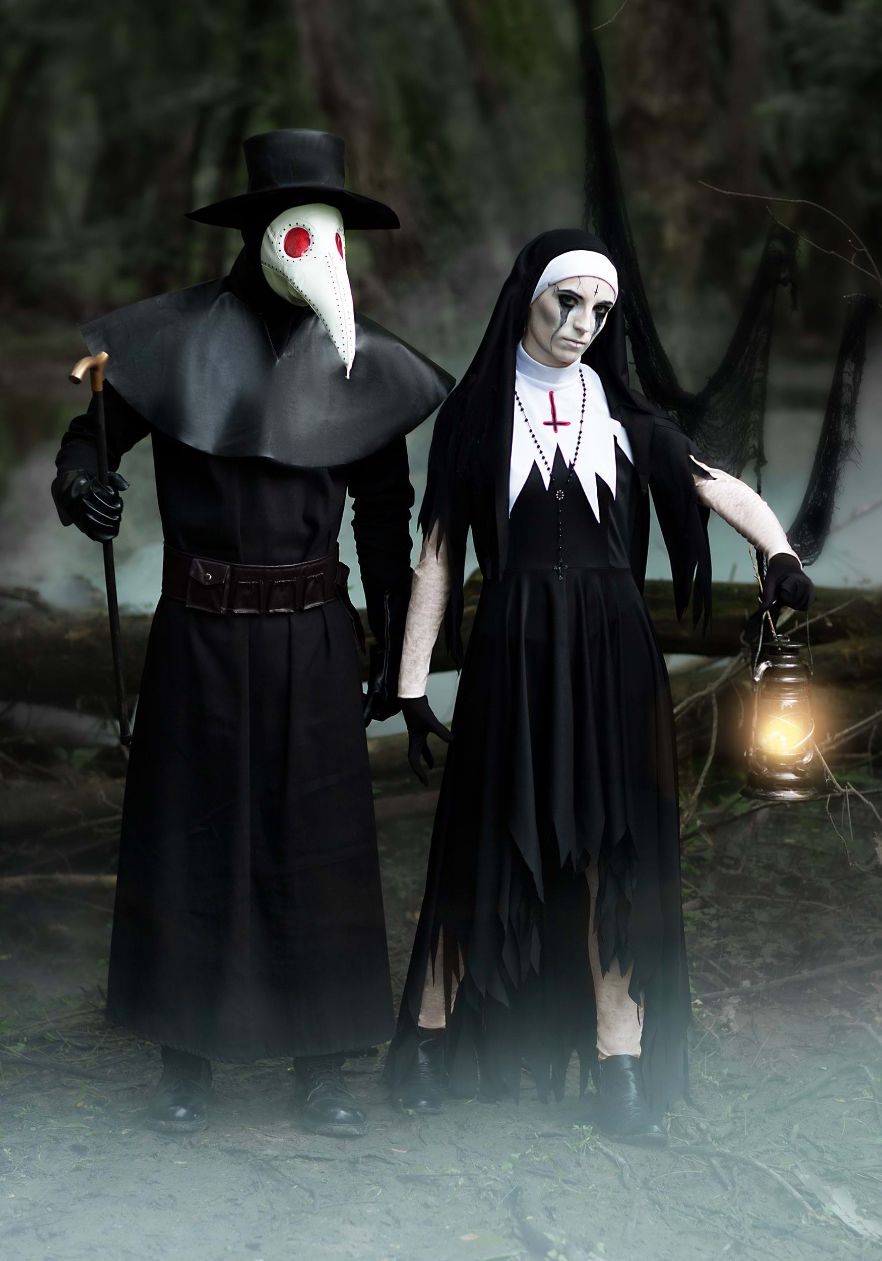 Adult Plus Size Plague Doctor Costume