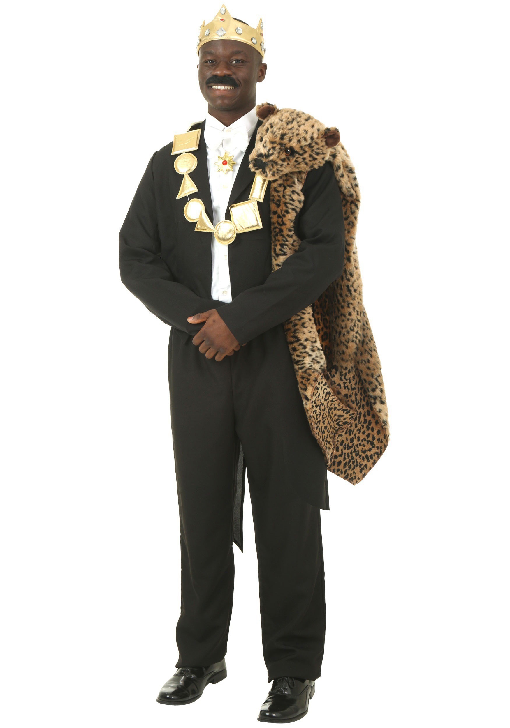 Photos - Fancy Dress FUN Costumes Plus Size Coming to America Akeem Costume for Men | Movie Cos