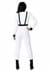 Womens White Astronaut Suit Costume Alt 3