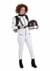 Womens White Astronaut Suit Costume Alt 2