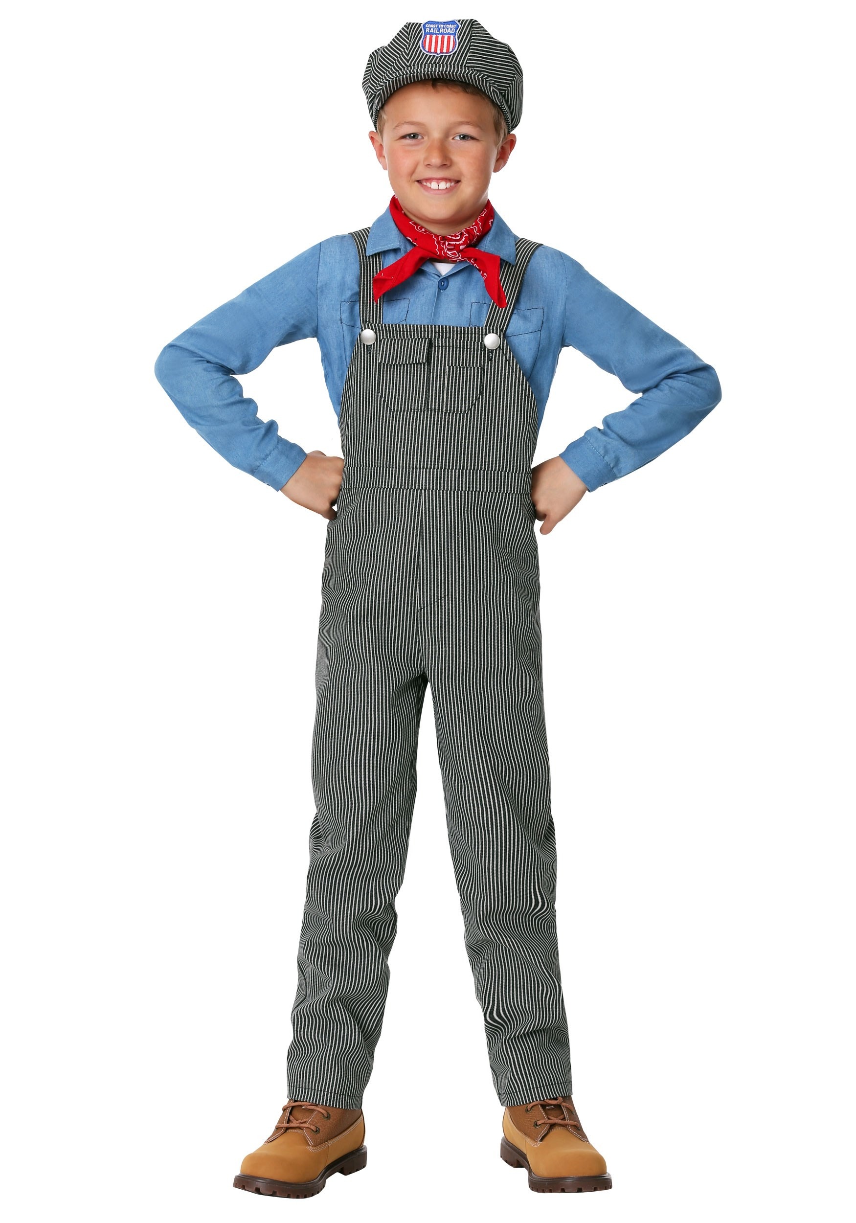 Train Engineer Child Costume