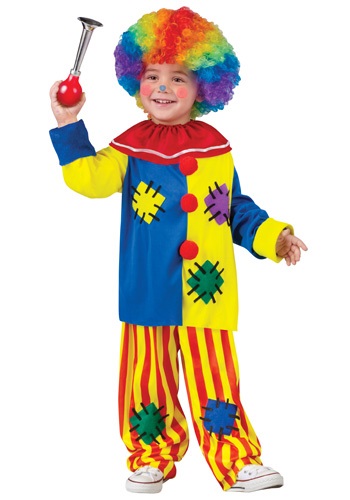 Toddler Tots Big Top Clown Costume