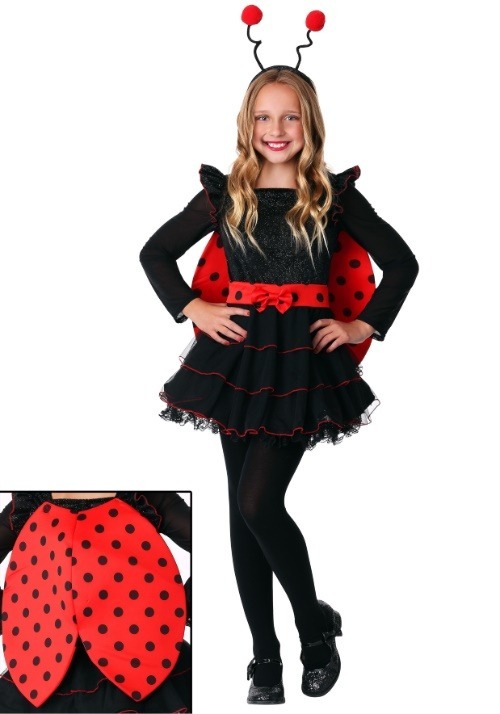 Exclusive Girl's Sweet Ladybug Costume