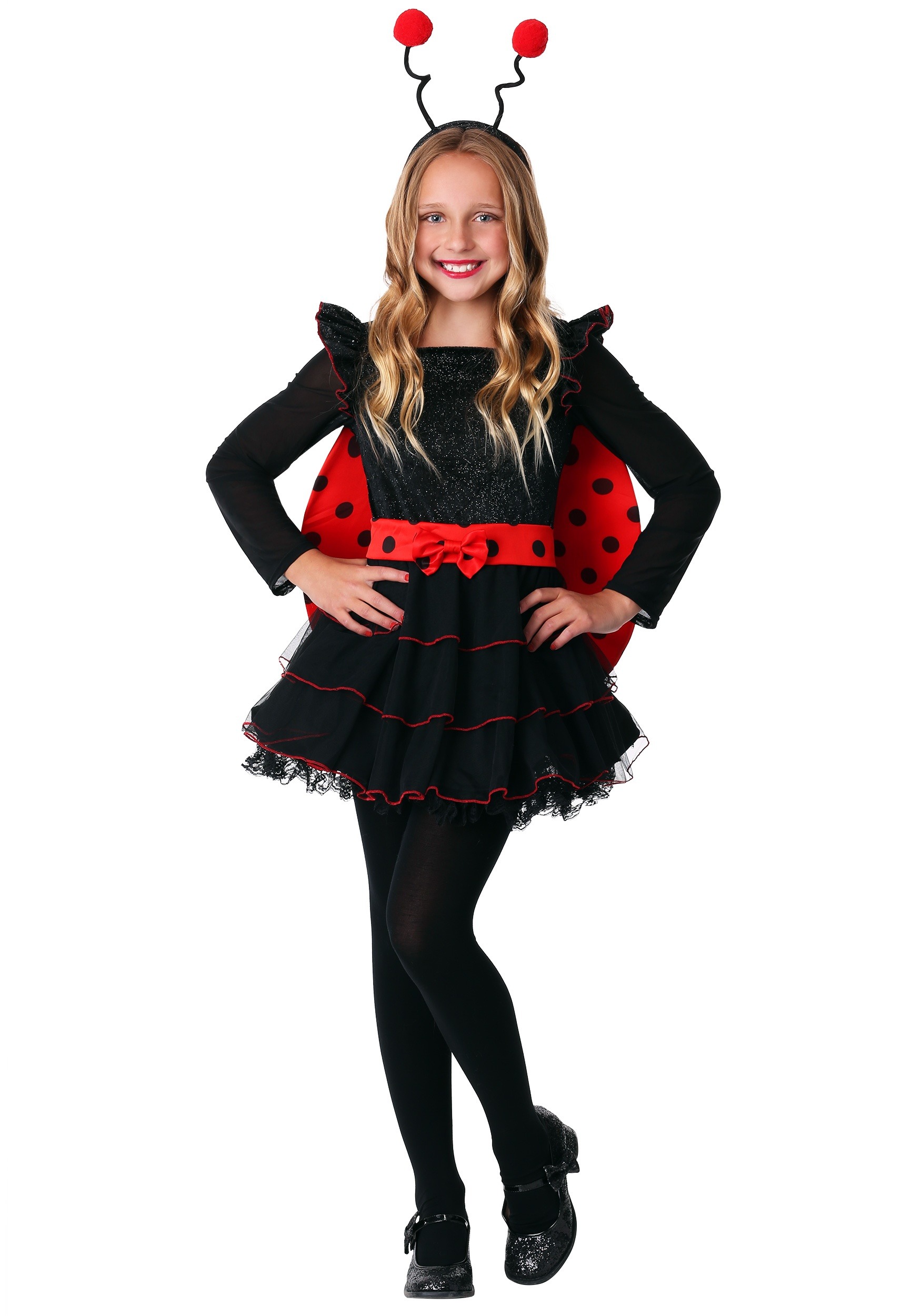Photos - Fancy Dress FUN Costumes Sweet Ladybug Girl's Costume Black/Red FUN6463CH