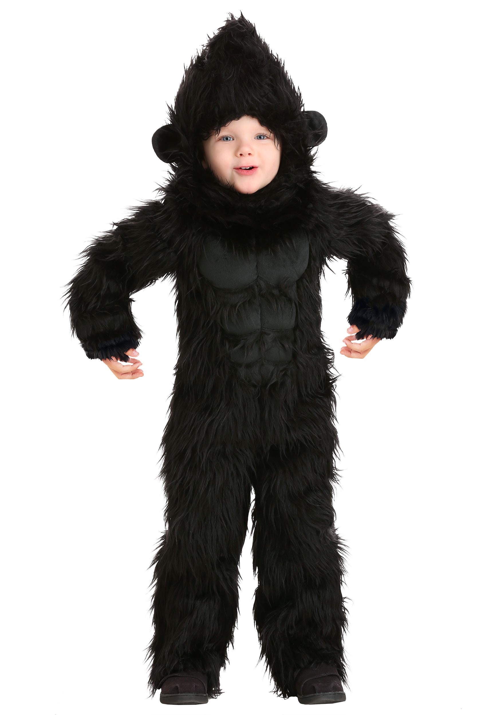 Photos - Fancy Dress FUN Costumes Gorilla Toddler Costume Black FUN6469TD