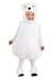 Fluffy Polar Bear Toddler Costume Alt 2