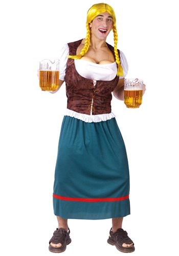 Men's German Beer Girl Costume