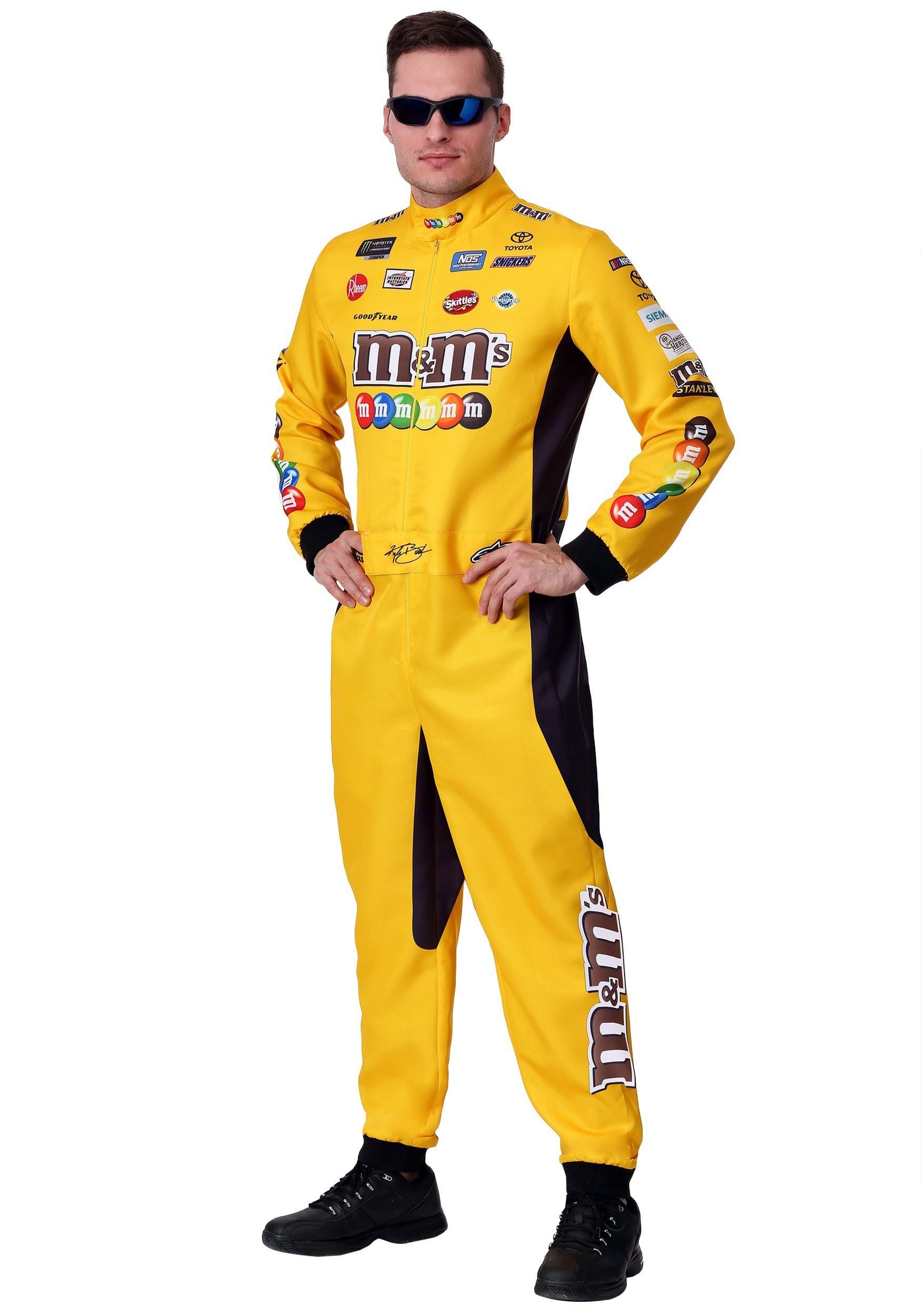 Photos - Fancy Dress Busch FUN Costumes Plus Size Kyle  Uniform Costume from NASCAR Black/Ye 