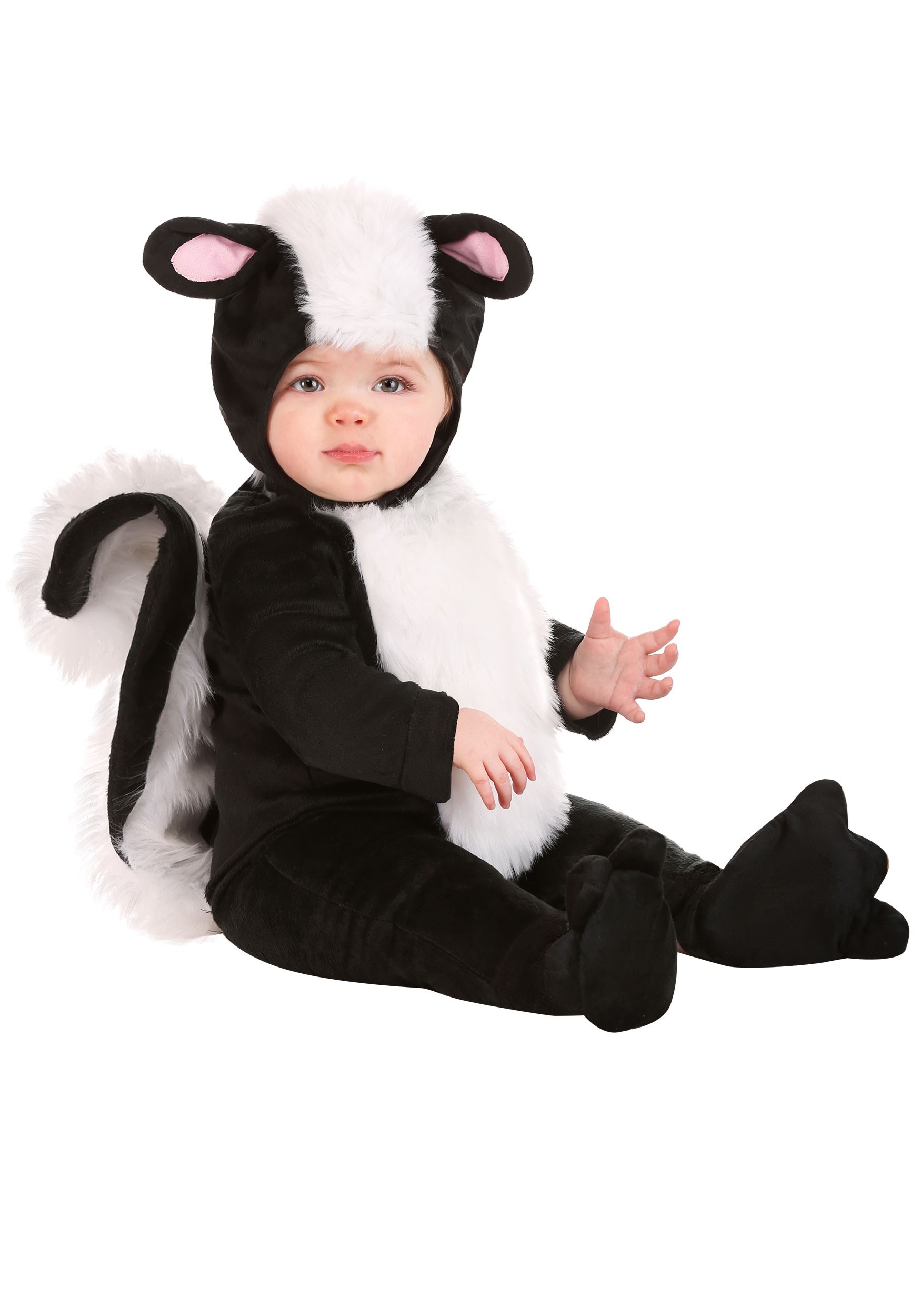 Photos - Fancy Dress FUN Costumes Skunk Infant Costume Black/White FUN0575IN