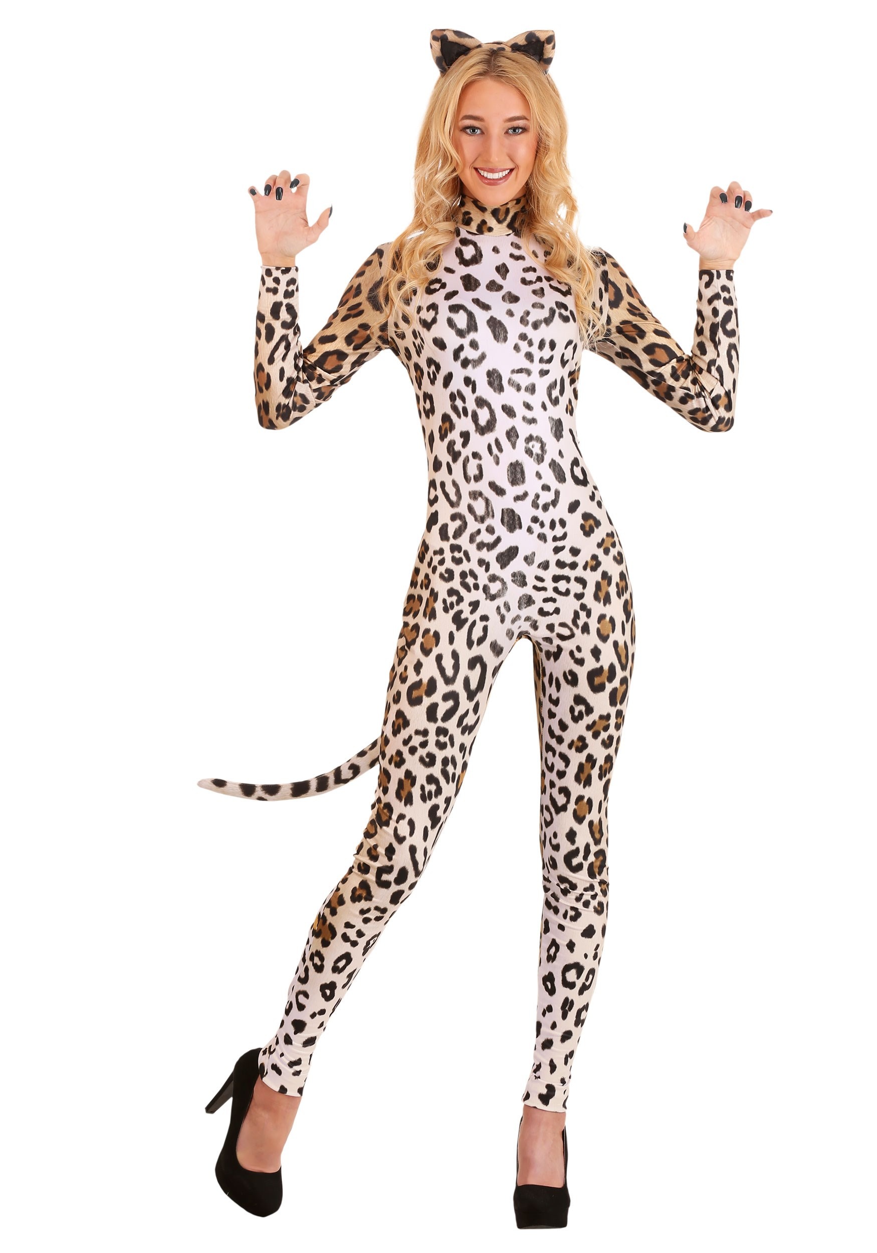 Leopard Catsuit for Women