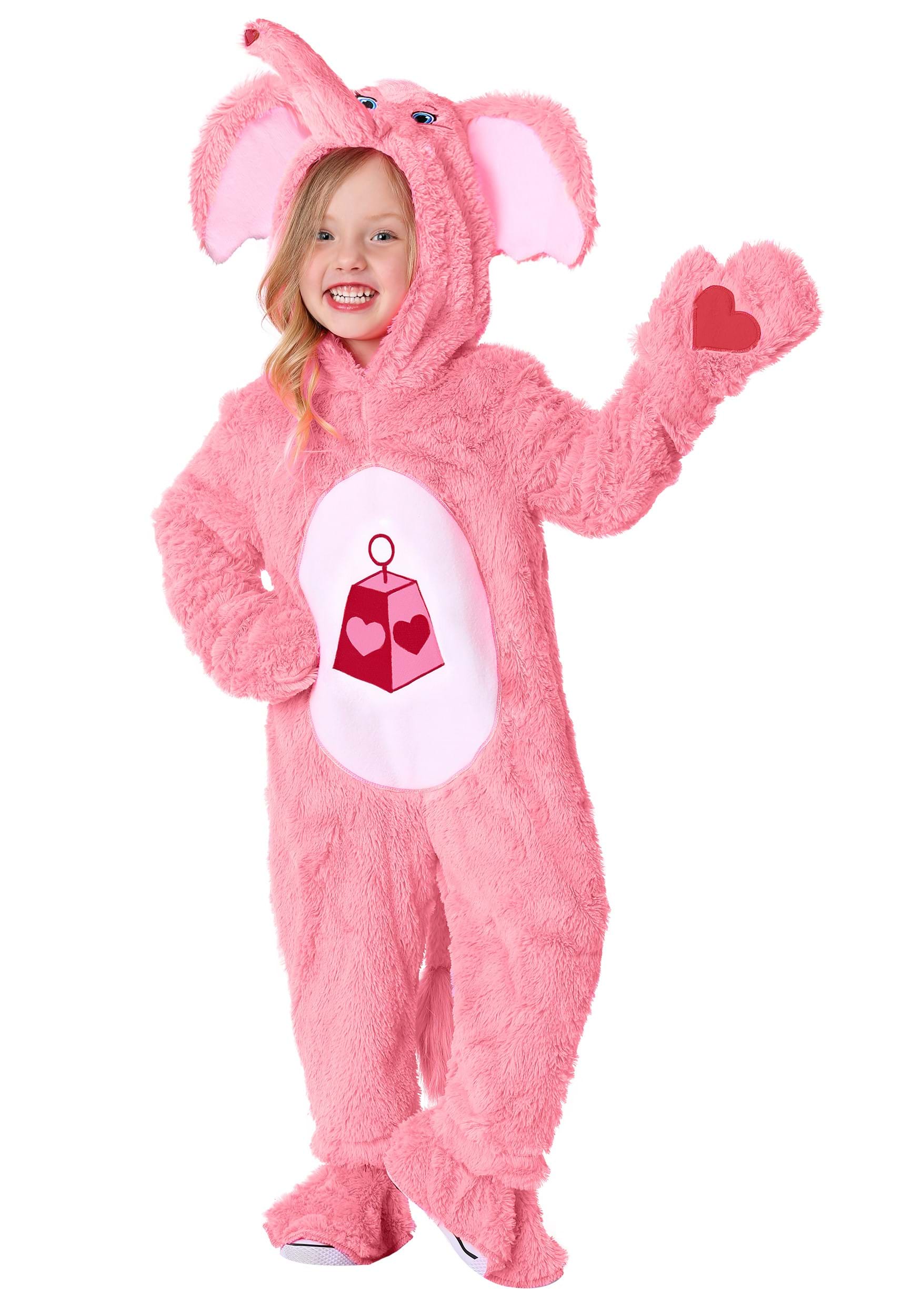 Photos - Fancy Dress Elephant FUN Costumes Toddler Care Bears & Cousins Lotsa Heart  Costume Pin 