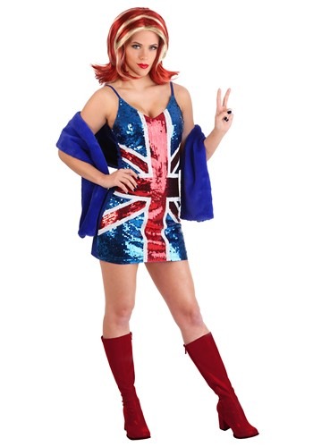Women's British Girl Power Popstar Costume