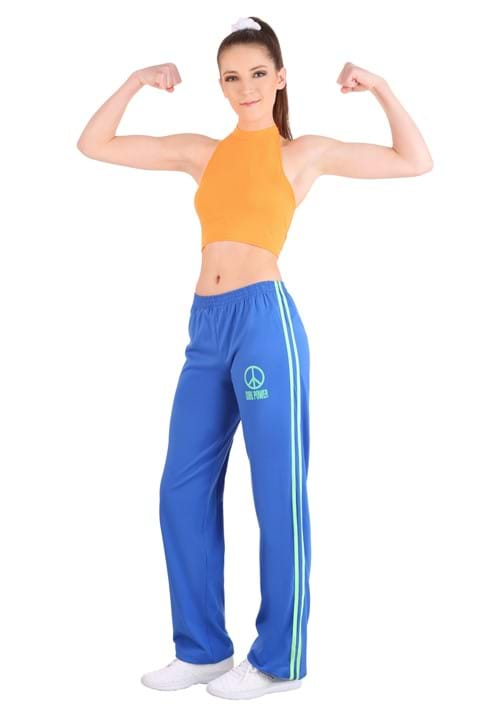 Athletic Girl Power Popstar Costume Womens update