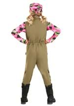 Girls Pink Camo Army Costume Alt 1