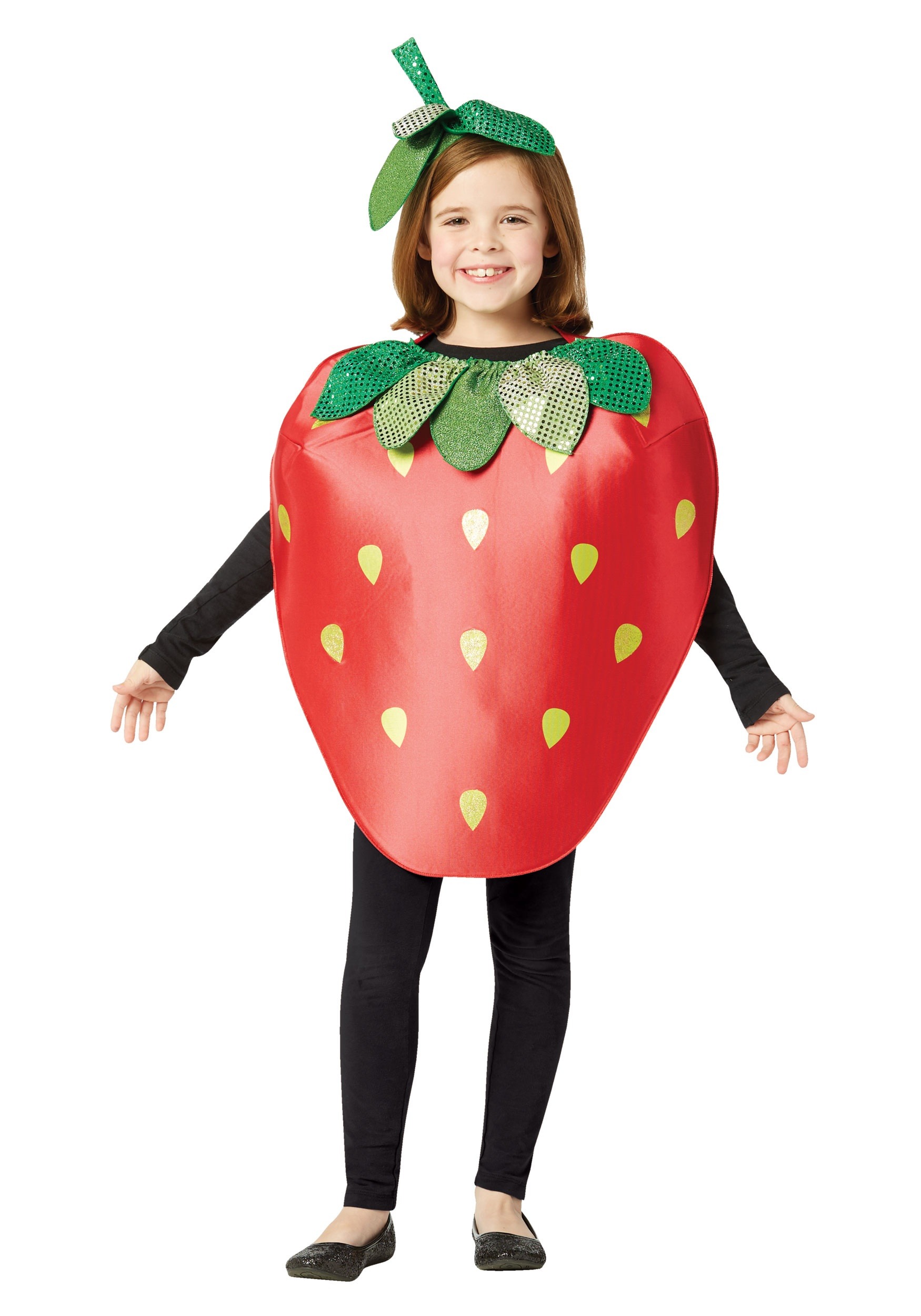 Garden Strawberry Kids Costume