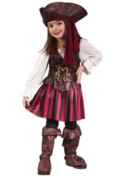 Caribbean Toddler Pirate Costume For Girls