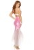 Pink Scaled Womens Mermaid Costume Alt 1