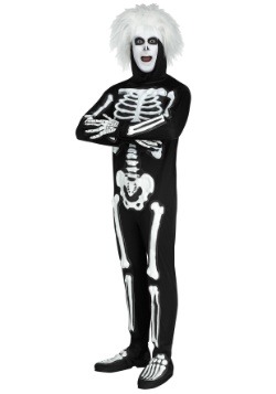 Mens SNL Beat Boy Skeleton Costume