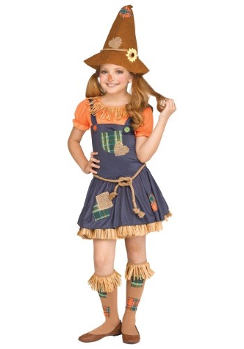 Girl's Sweet Scarecrow Costume